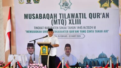 MTQ ke-43 Resmi Ditutup Pj Bupati, Kecamatan Sinjai Utara Sabet Juara Umum