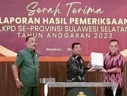 Sinjai Raih Opini WTP dari BPK RI