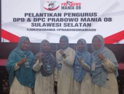 Relawan Prabowo Mania 08 Dukung Kartini-Muzakkir di Pilkada Sinjai