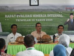 Pimpin Rapat Evaluasi Internal dengan DTPHP, ini Penekanan Pj Bupati Sinjai