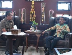 Pj. Bupati Sinjai dan Kepala Perumda Air Minum Tirta SB Bertemu, ini yang Dibahas