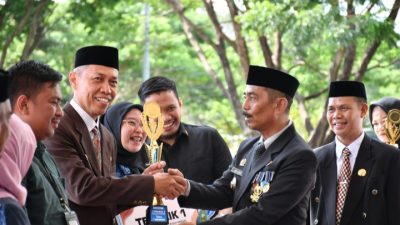 Kreatif Kelola Website, Sejumlah OPD dan Desa di Sinjai Diganjar Penghargaan