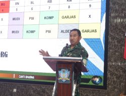 Brefing Peserta Seleksi Satgas Kizi, ini Penekanan Mayjen TNI Taufik Budi Santoso