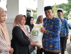 Wabup Sinjai Lepas Bantuan Beras Pemerintah: Harus Tepat Sasaran