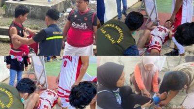 Intip Kesigapan Tim Medis PSC 119 Dinkes Sinjai di Turnamen Basket Kajari Cup 2025
