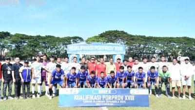Ini Pesan Sekda Sinjai Saat Buka Kualifikasi Sepakbola Pra Porprov Sulsel XVII 2025