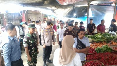 Pemkab Sinjai-Forkopimda Sidak Pasar Sentral Antisipasi Inflasi Harga