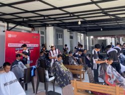 Kolaborasi Rutan Sinjai-Barber Community Latih WBP Keterampilan Cukur Rambut