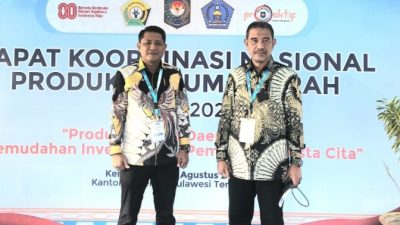 Dukung Asta Cita Presiden, Ketua DPRD Sinjai Ikuti Rakornas PHD di Kendari