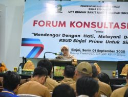 Bupati Sinjai Ajak Masyarakat Beri Masukan Peningkatan Layanan Kesehatan di RSUD
