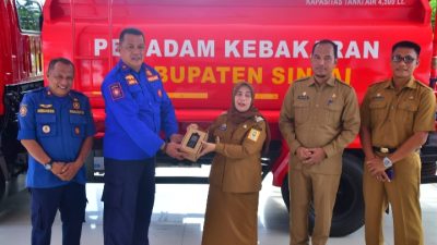 Komitmen Tingkatkan Pelayanan, Bupati Sinjai Tambah Armada Damkar di Sektor Barat