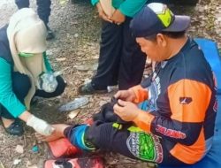 Dinkes Sinjai Kerahkan Tim Medis Kawal Pemotor Trail Latber Jelajah Alam 2025