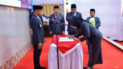Bupati Bone Lantik 73 Pejabat Baru, Tekankan Integritas dan Profesionalitas