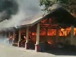 Parkiran Kantor Bupati Bulukumba Terbakar, Pegawai Panik dan Berhamburan