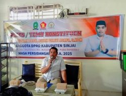 Warga Sinjai Keluhkan Air PDAM dan Drainase, Andi Ridwan Pahlevi Siap Perjuangkan di DPRD