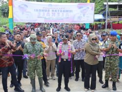 Bupati Bone Resmikan Jembatan Alekale, Akses Antar Desa Jadi Makin Mudah