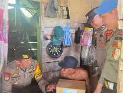 Polres Sinjai Salurkan Bantuan untuk Lansia Sebatang Kara di Desa Kampala