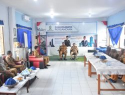 Pisah Sambut di Diskominfosan Sinjai, Hasir Ahmad Gantikan Dr. Mansyur