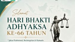 Plt. Kadinkes Sinjai Apresiasi Dedikasi Korps Adhyaksa di HUT Ke-66