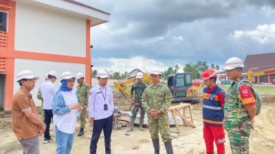 Dandim Sinjai Tinjau Progres Sekolah Rakyat, Pembangunan Ditarget Rampung 31 Juli