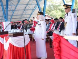 Bupati Ratnawati Pimpin Upacara HUT ke-81 RI di Sinjai