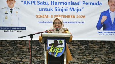 Bupati Ratnawati: KNPI Harus Jadi Mitra Strategis Pembangunan Sinjai