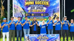 Bupati Ratnawati Buka Turnamen Mini Soccer BRI Sinjai N’ Friends