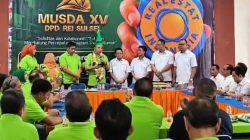 Dikawal Senior dan Ratusan Pendukung, HBS Resmi Bertarung di Musda REI Sulsel