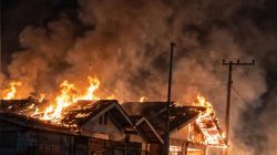 Tragedi Kebakaran di Sinjai Barat: 4 Rumah Ludes, 1 Warga Tewas, Kerugian Rp725 Juta
