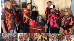 Tak Sekadar Seremoni, Pemuda Pancasila Sinjai Sambangi Lansia dan Warga Prasejahtera
