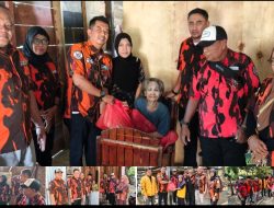 Tak Sekadar Seremoni, Pemuda Pancasila Sinjai Sambangi Lansia dan Warga Prasejahtera